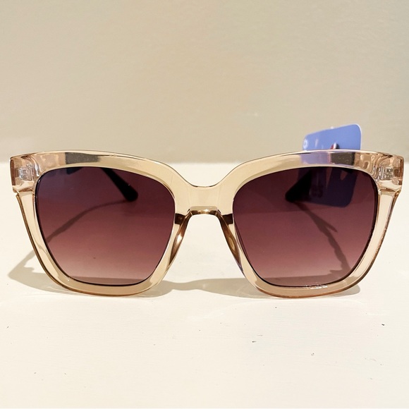 Claire's Accessories - Crystal frame tinted sunglasses